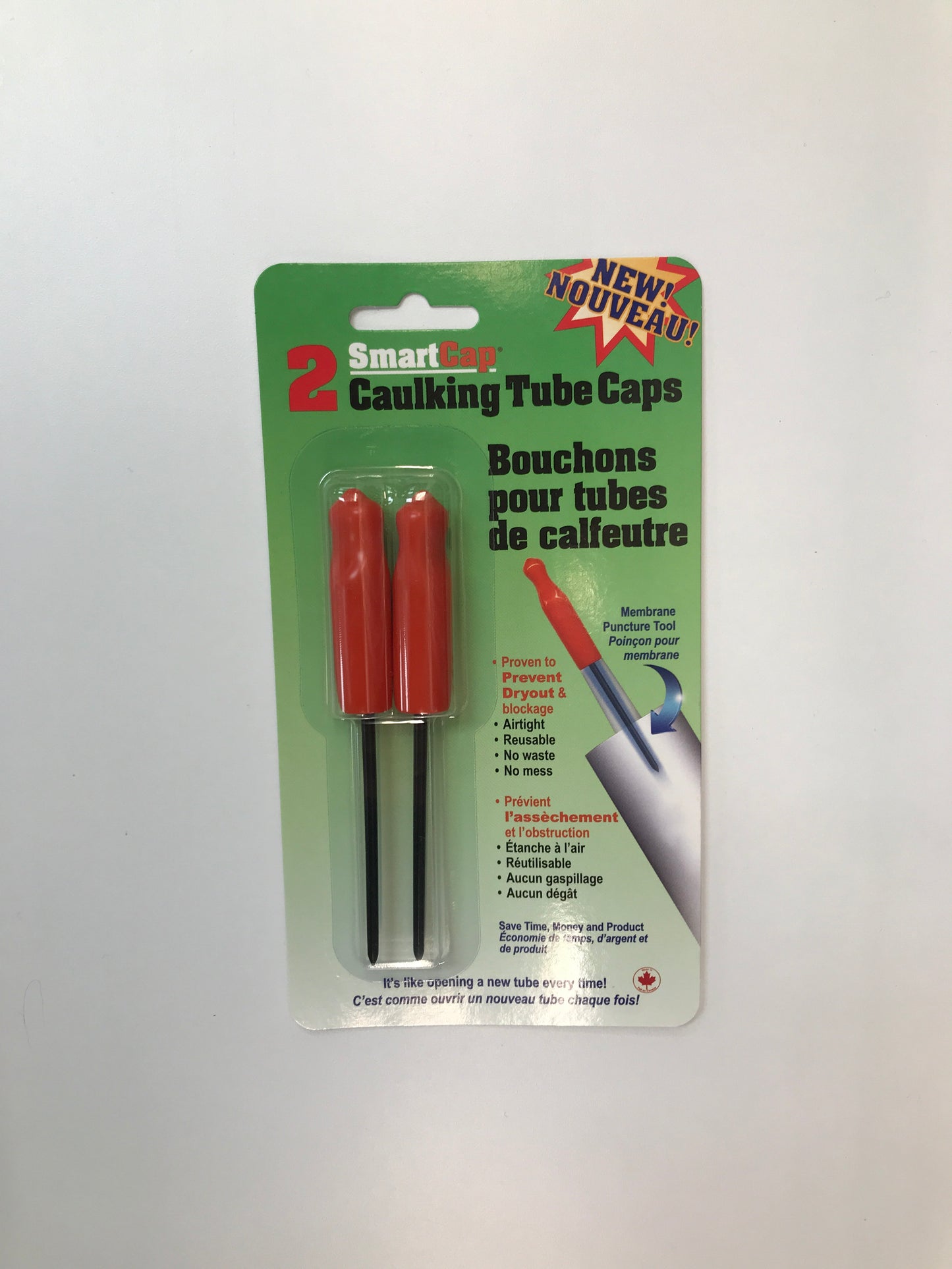 Caulking Tube Caps (2 Pack)