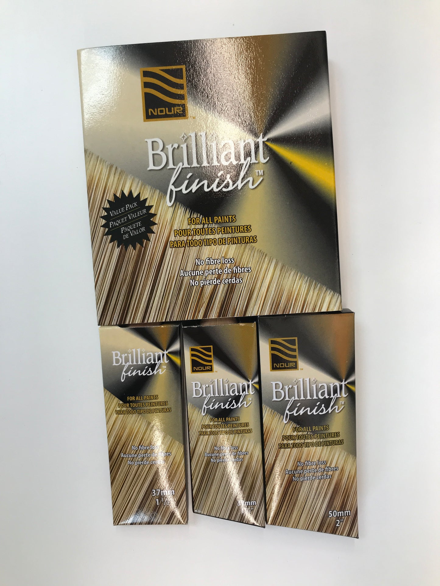 Brilliant 3 Pack - 1.5" - 1.5" - 2"