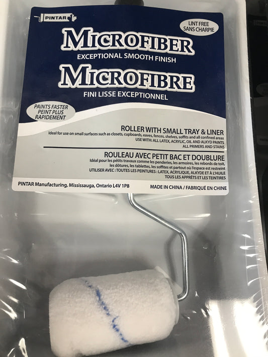 4 Inch Microfiber Roller Kit - 10mm