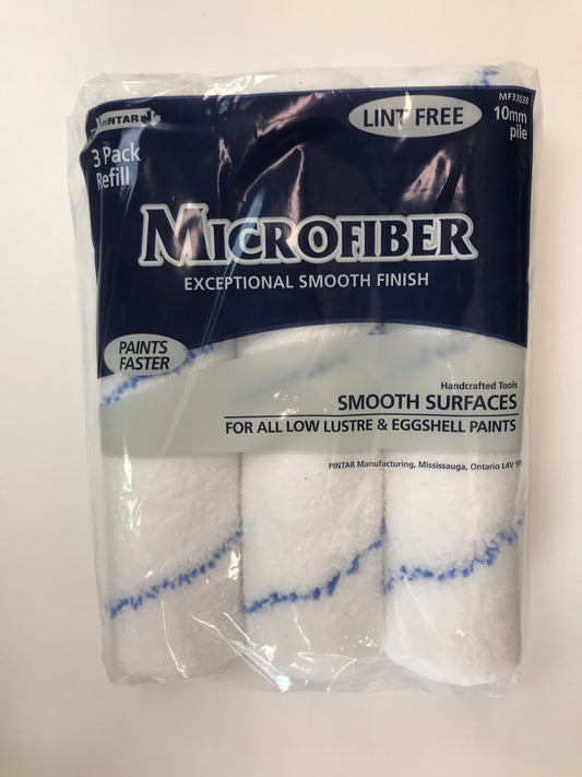 Microfiber Roller - 10mm (3 Pack)